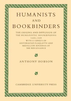 Hobson |  Humanists and Bookbinders | Buch |  Sack Fachmedien