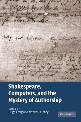 Craig / Kinney |  Shakespeare, Computers, and the Mystery of Authorship | Buch |  Sack Fachmedien