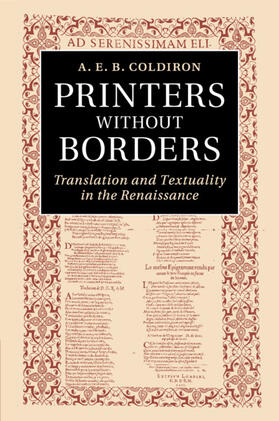 Coldiron | Printers Without Borders | Buch | 978-1-107-42156-1 | sack.de