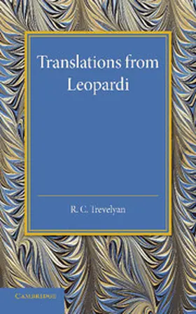  Translations from Leopardi | Buch |  Sack Fachmedien