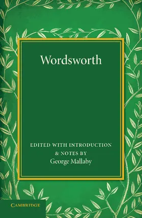 Wordsworth / Mallaby |  Wordsworth | Buch |  Sack Fachmedien