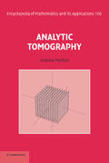 Markoe |  Analytic Tomography | Buch |  Sack Fachmedien