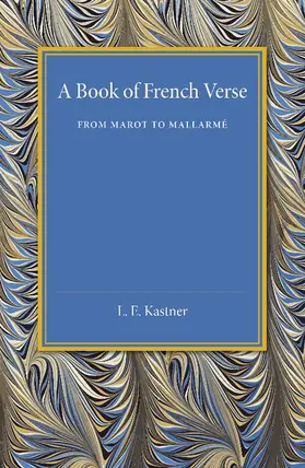 Kastner |  A Book of French Verse | Buch |  Sack Fachmedien