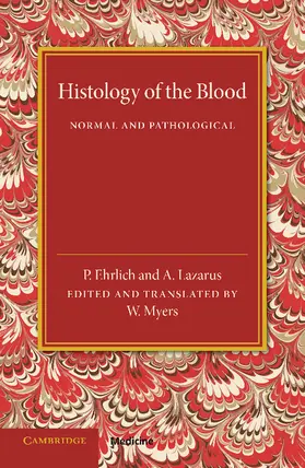 Ehrlich / Lazarus |  Histology of the Blood | Buch |  Sack Fachmedien