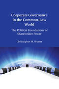 Bruner |  Corporate Governance in the Common-Law World | Buch |  Sack Fachmedien