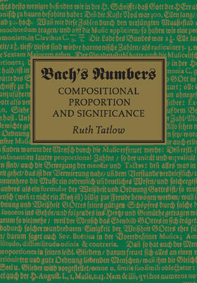 Tatlow |  Bach's Numbers | Buch |  Sack Fachmedien
