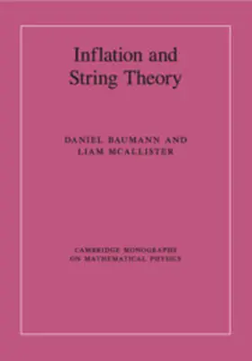 Baumann / McAllister |  Inflation and String Theory | Buch |  Sack Fachmedien
