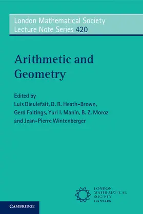 Dieulefait / Faltings / Heath-Brown | Arithmetic and Geometry | Buch | 978-1-107-46254-0 | sack.de
