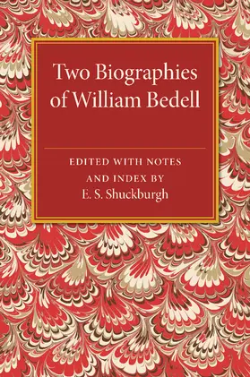 Shuckburgh |  Two Biographies of William Bedell | Buch |  Sack Fachmedien