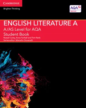 Fairhall / Carey / Rank |  A/AS Level English Literature A for AQA Student Book | Buch |  Sack Fachmedien