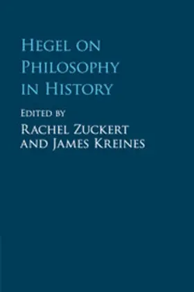Zuckert / Kreines |  Hegel on Philosophy in History | Buch |  Sack Fachmedien