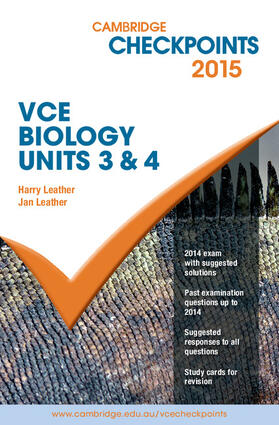 Leather | Cambridge Checkpoints VCE Biology Units 3 and 4 2015 | Buch | 978-1-107-48444-3 | sack.de