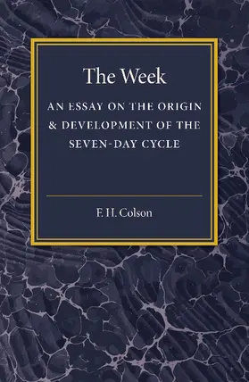 Colson |  The Week | Buch |  Sack Fachmedien