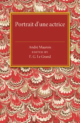 Maurois / Le Grand |  Portrait d'une Actrice | Buch |  Sack Fachmedien
