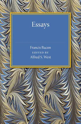 Bacon / West |  Bacon's Essays | Buch |  Sack Fachmedien