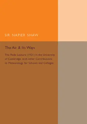 Shaw |  The Air and its Ways | Buch |  Sack Fachmedien