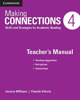 Williams / Vittorio |  Making Connections Level 4 Teacher's Manual | Buch |  Sack Fachmedien