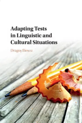 Iliescu |  Adapting Tests in Linguistic and Cultural Situations | Buch |  Sack Fachmedien