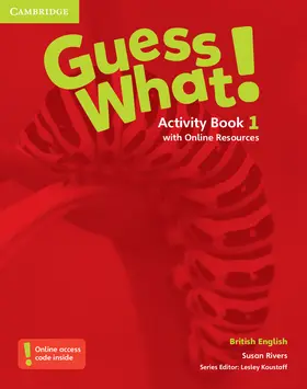Rivers |  Guess What! Level 1 Activity Book with Online Resources British English | Buch |  Sack Fachmedien