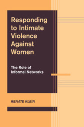 Klein | Responding to Intimate Violence Against Women | Buch | 978-1-107-53160-4 | sack.de