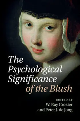 Crozier / Jong |  The Psychological Significance of the Blush | Buch |  Sack Fachmedien
