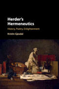 Gjesdal |  Herder's Hermeneutics | Buch |  Sack Fachmedien