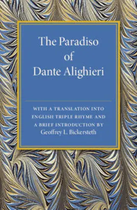  The Paradiso of Dante Alighieri | Buch |  Sack Fachmedien