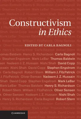 Bagnoli |  Constructivism in Ethics | Buch |  Sack Fachmedien