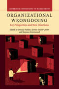 Palmer / Smith-Crowe / Greenwood |  Organizational Wrongdoing | Buch |  Sack Fachmedien