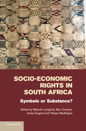 Langford / Cousins / Dugard |  Socio-Economic Rights in South Africa | Buch |  Sack Fachmedien