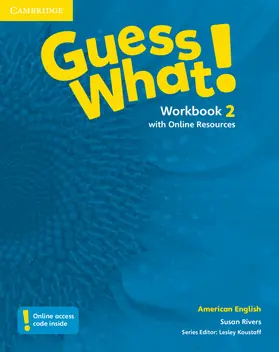 Rivers |  Guess What! American English Level 2 Workbook with Online Resources | Buch |  Sack Fachmedien