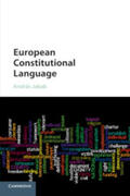 Jakab |  European Constitutional Language | Buch |  Sack Fachmedien