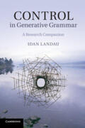 Landau |  Control in Generative Grammar | Buch |  Sack Fachmedien
