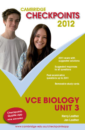 Leather | Cambridge Checkpoints VCE Biology Unit 3 2012 | Buch | 978-1-107-60403-2 | sack.de