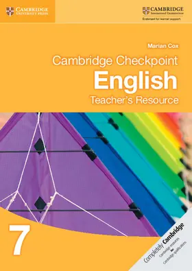 Cox | Cambridge Checkpoint English Teacher's Resource 7 | Sonstiges | 978-1-107-60724-8 | sack.de