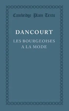 Dancourt |  Les Bourgeoises a la Mode | Buch |  Sack Fachmedien