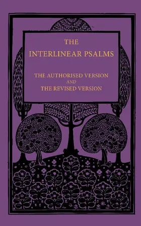 Anonymous |  The Interlinear Psalms | Buch |  Sack Fachmedien