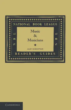 Robertson |  Music and Musicians | Buch |  Sack Fachmedien
