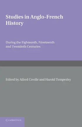 Colville / Temperley |  Studies in Anglo-French History | Buch |  Sack Fachmedien