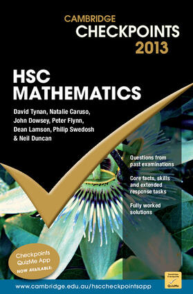 Duncan / Tynan / Caruso | Cambridge Checkpoints HSC Mathematics 2013 | Buch | 978-1-107-63409-1 | sack.de