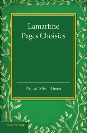 Wilson-Green |  Lamartine | Buch |  Sack Fachmedien