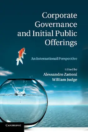 Zattoni / Judge |  Corporate Governance and Initial Public Offerings | Buch |  Sack Fachmedien