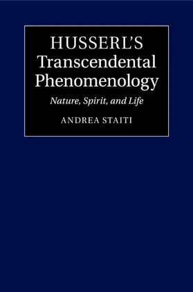 Staiti |  Husserl's Transcendental Phenomenology | Buch |  Sack Fachmedien