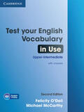 O'Dell / McCarthy |  Test Your English Vocabulary in Use Upper-intermediate Book with Answers | Buch |  Sack Fachmedien
