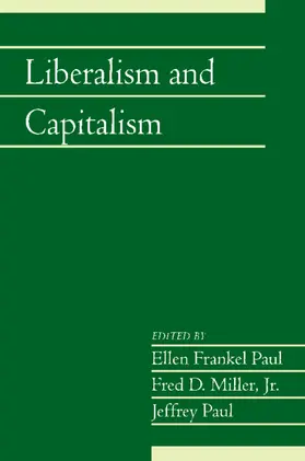 Paul / Miller, Jr |  Liberalism and Capitalism | Buch |  Sack Fachmedien