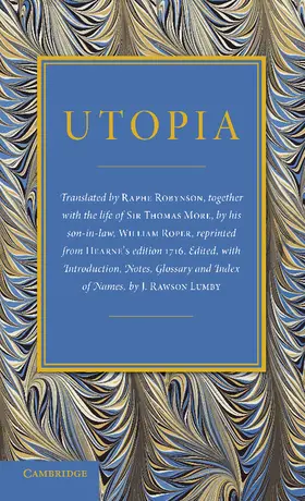 More / Rawson Lumby |  Utopia | Buch |  Sack Fachmedien