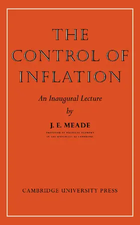 Meade |  The Control of Inflation | Buch |  Sack Fachmedien