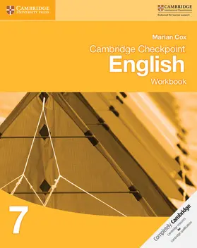 Cox | Cambridge Checkpoint English Workbook 7 | Buch | 978-1-107-64781-7 | sack.de