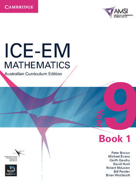 Brown / Evans / Gaudry | ICE-EM Mathematics Australian Curriculum Edition Year 9 Book 1 | Buch | 978-1-107-64842-5 | sack.de