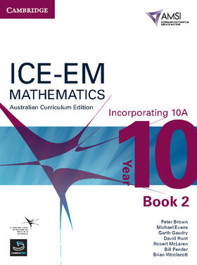Brown / Evans / Gaudry | ICE-EM Mathematics Australian Curriculum Edition Year 10 Incorporating 10A Book 2 | Buch | 978-1-107-64845-6 | sack.de